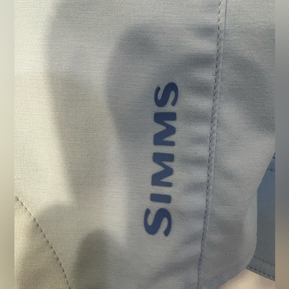 Simms Light Blue Button Down Shirt - image 2